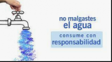 Consumo de agua responsable